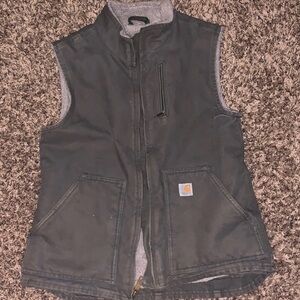 Carhartt Tan Fleece Vest